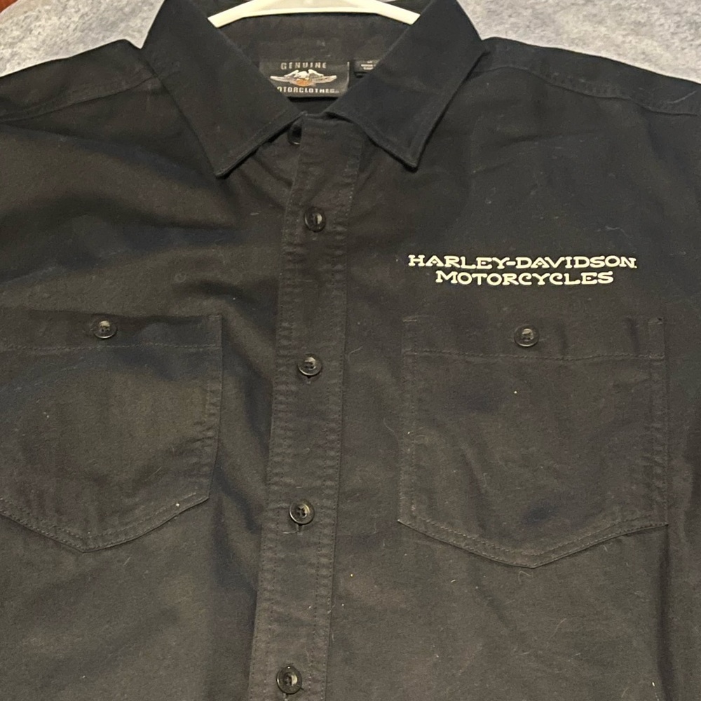 Harley Davidson Button Down Short Sleeve